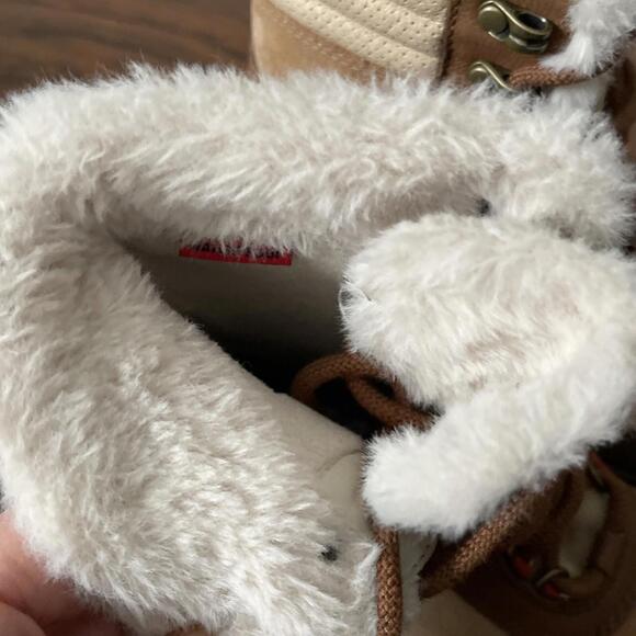 SOREL Lennox Lace-Up Cozy Women's Boots Size 7 - Picture 10 of 11